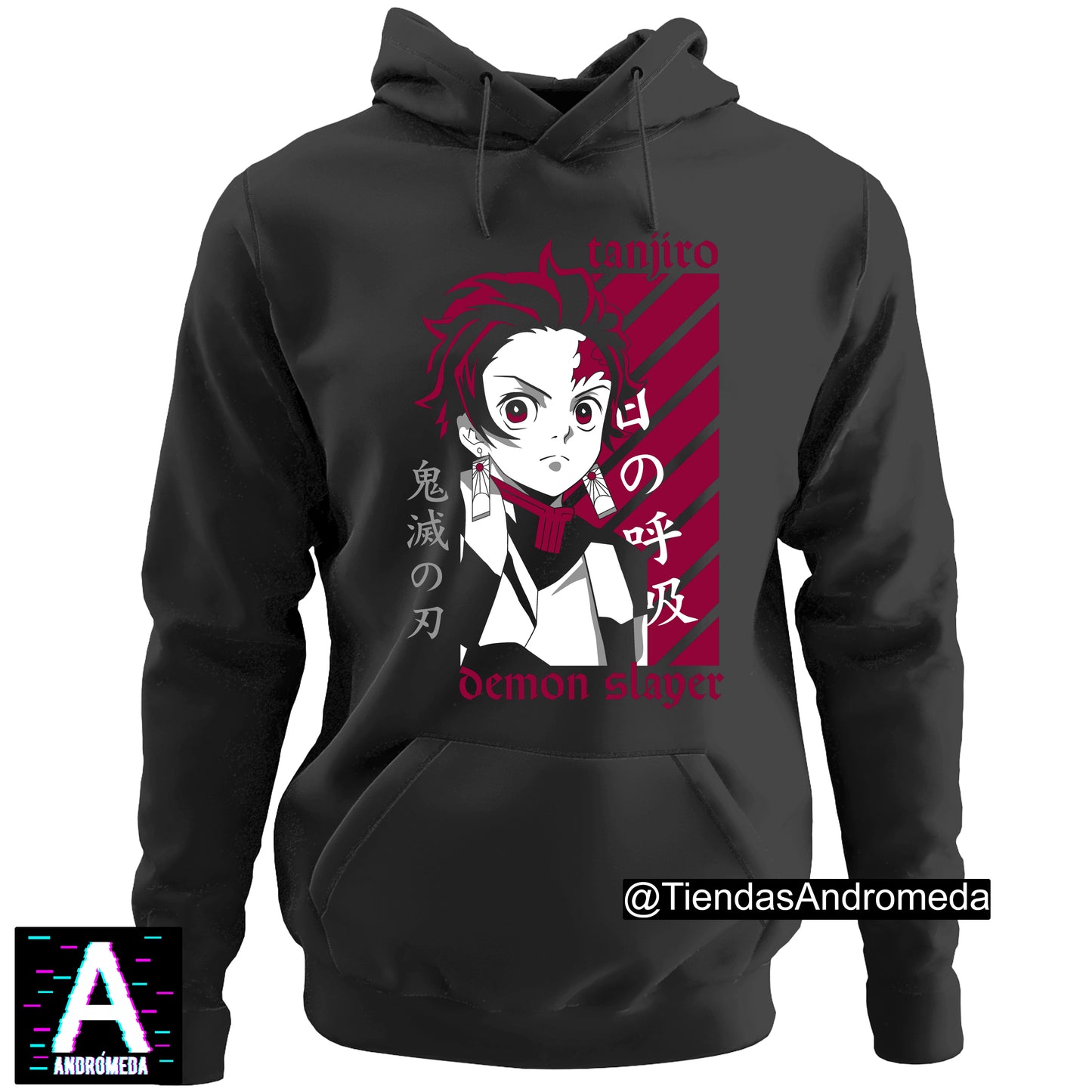 Buzo con capota Demon Slayer