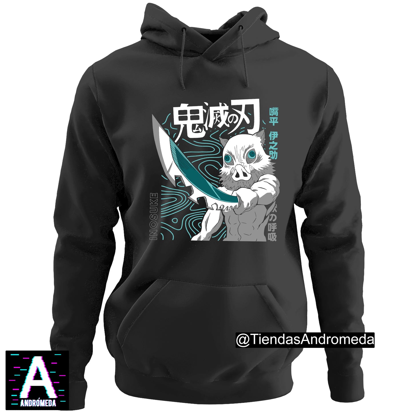 Buzo con capota Demon Slayer