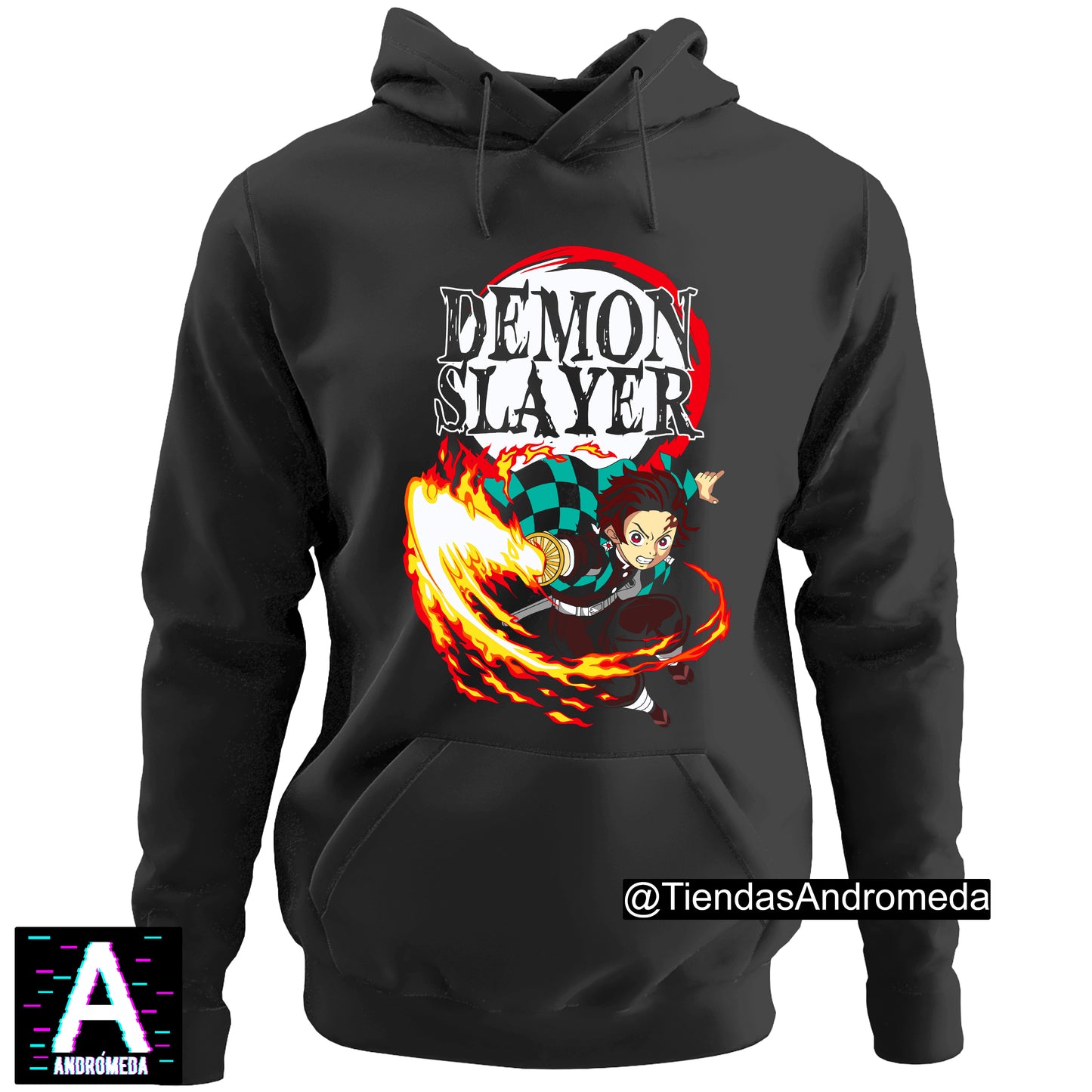 Buzo con capota Demon Slayer