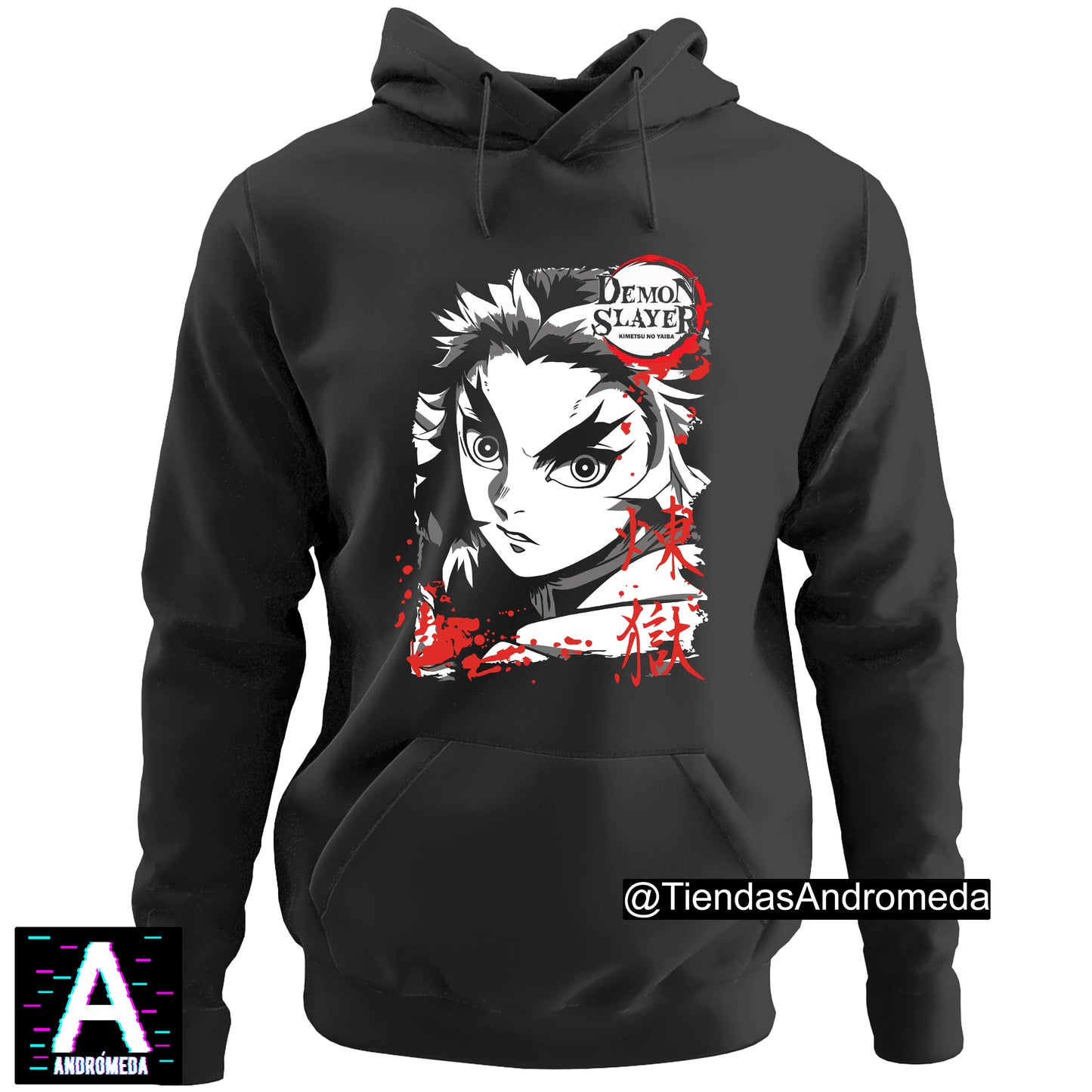 Buzo con capota Demon Slayer