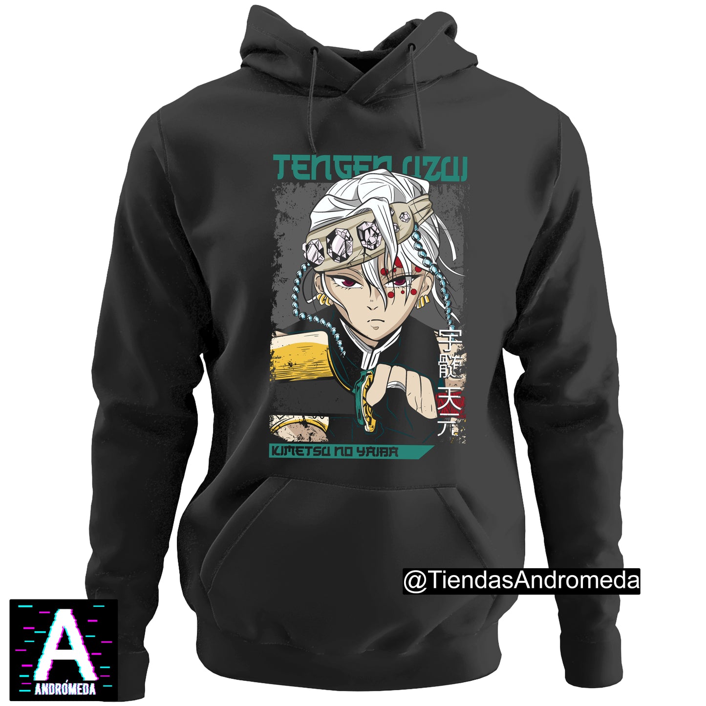 Buzo con capota Demon Slayer