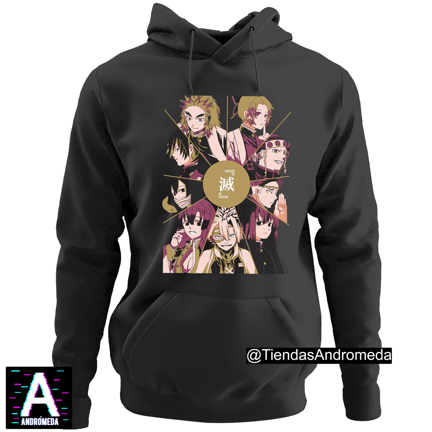 Buzo con capota Demon Slayer