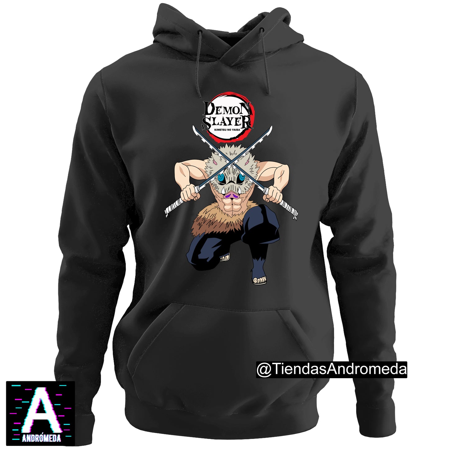 Buzo con capota Demon Slayer