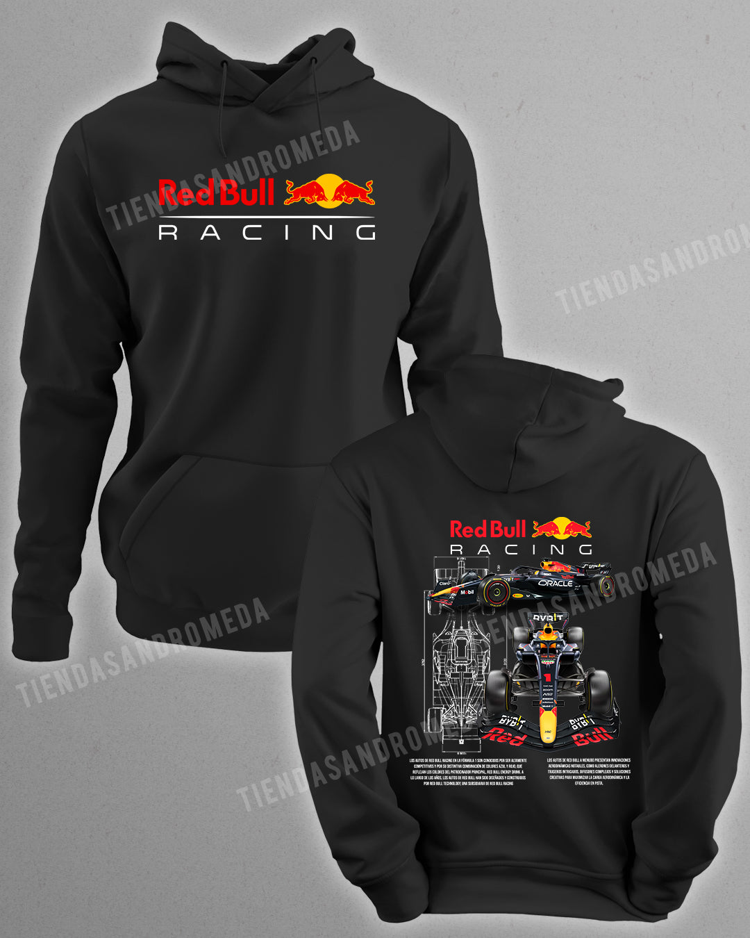 Buzo con capota Red Bull F1