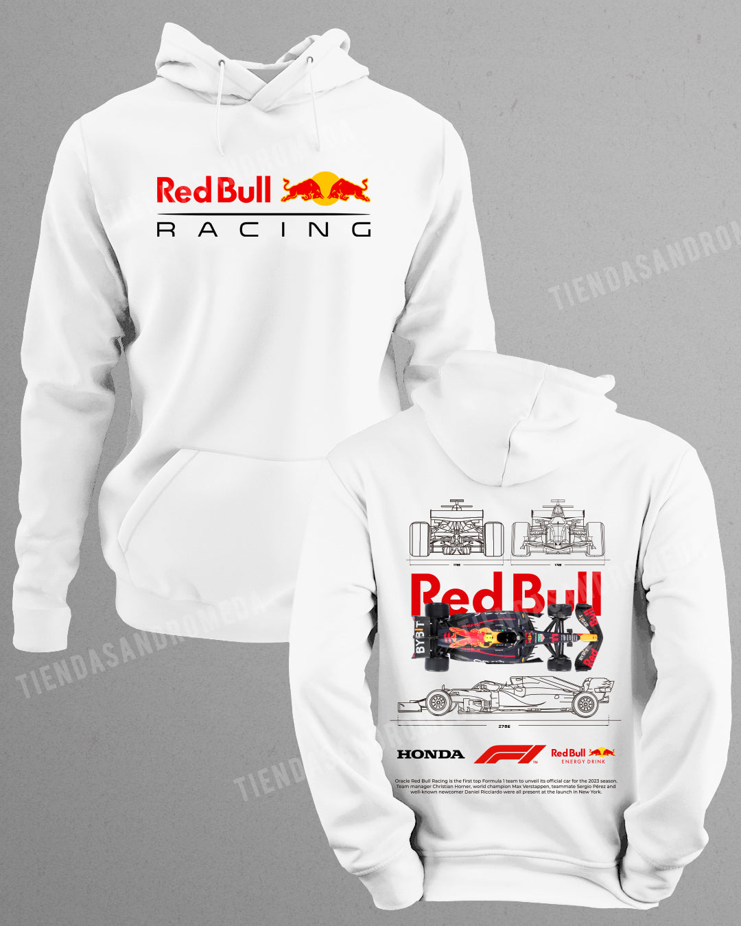 Buzo con capota Red Bull F1