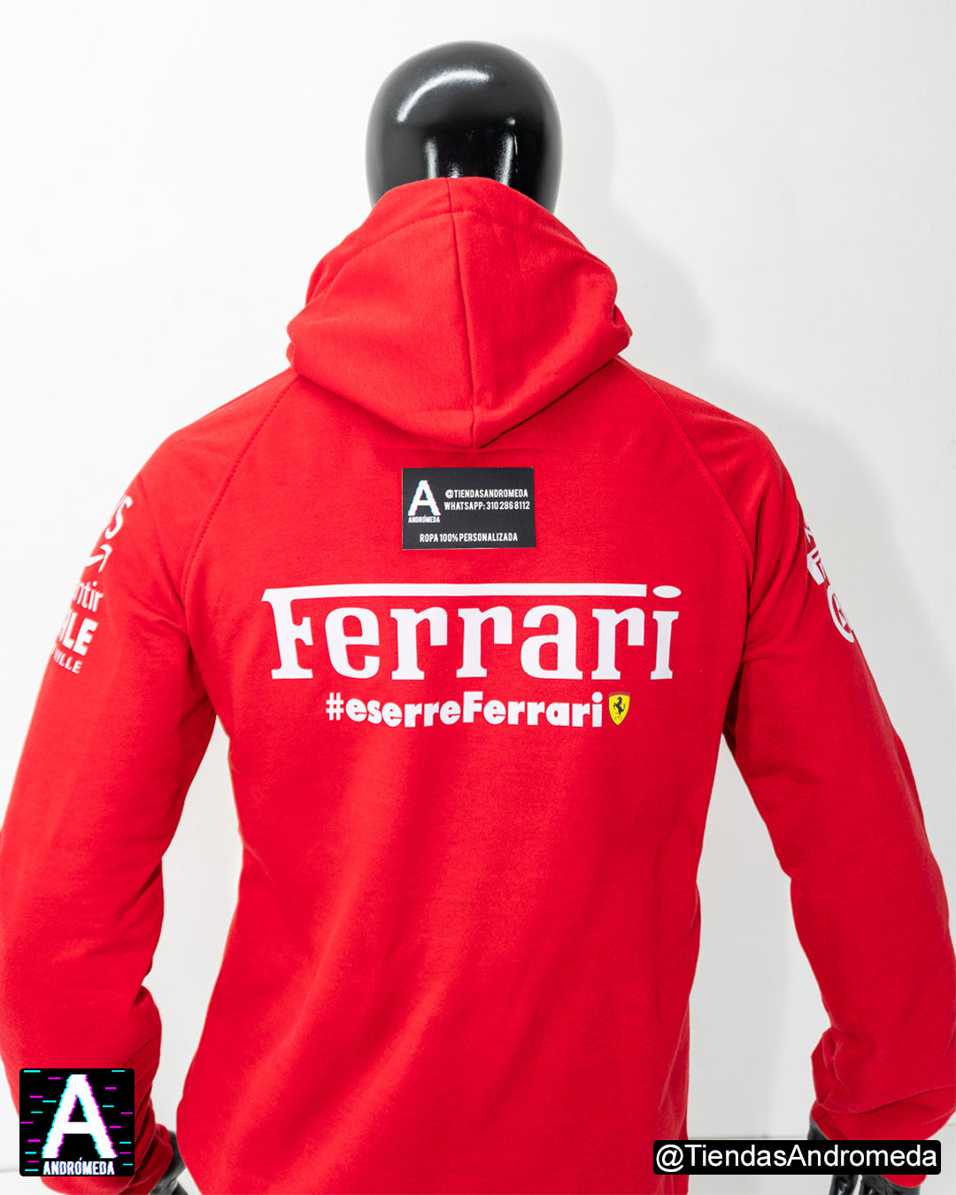 Buzo con capota Ferrar F1