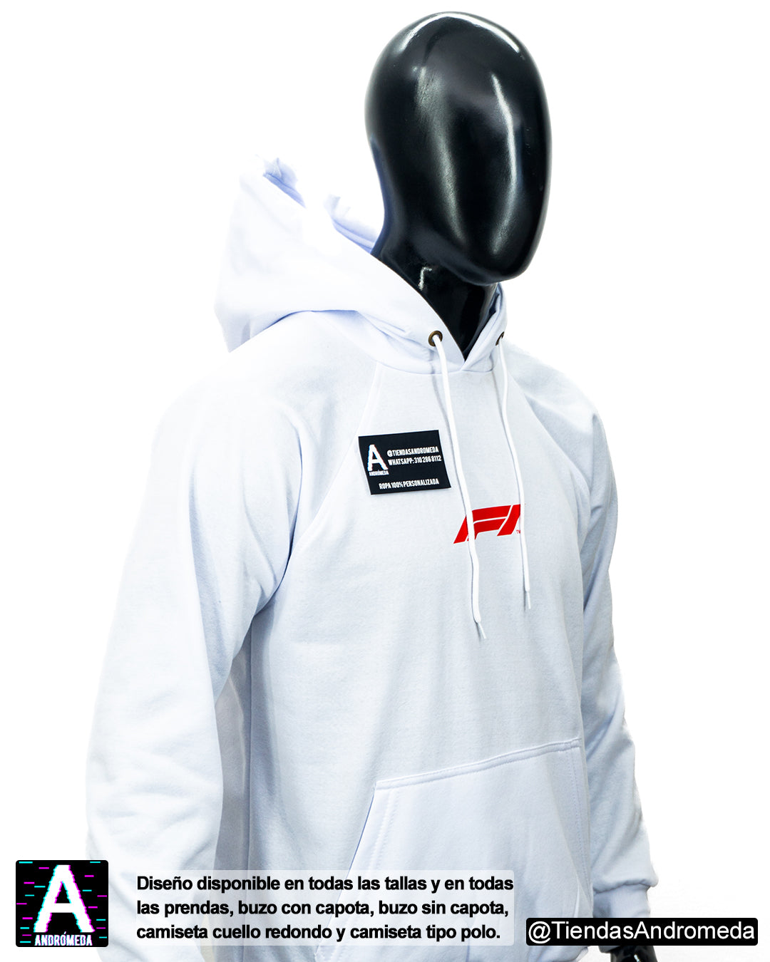 Buzo con capota Pistas F1
