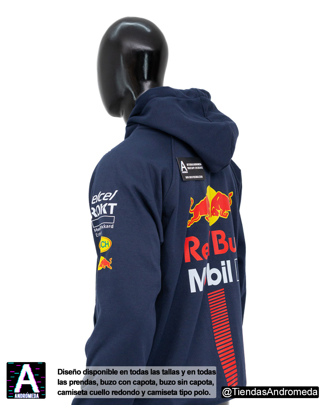 Chaqueta con capota Red Bull F1