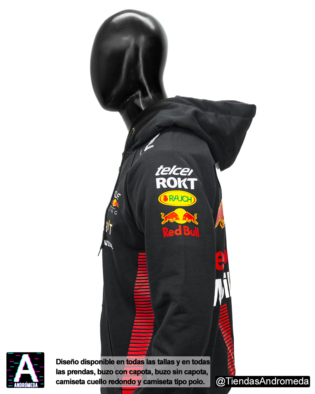Chaqueta con capota Red Bull F1