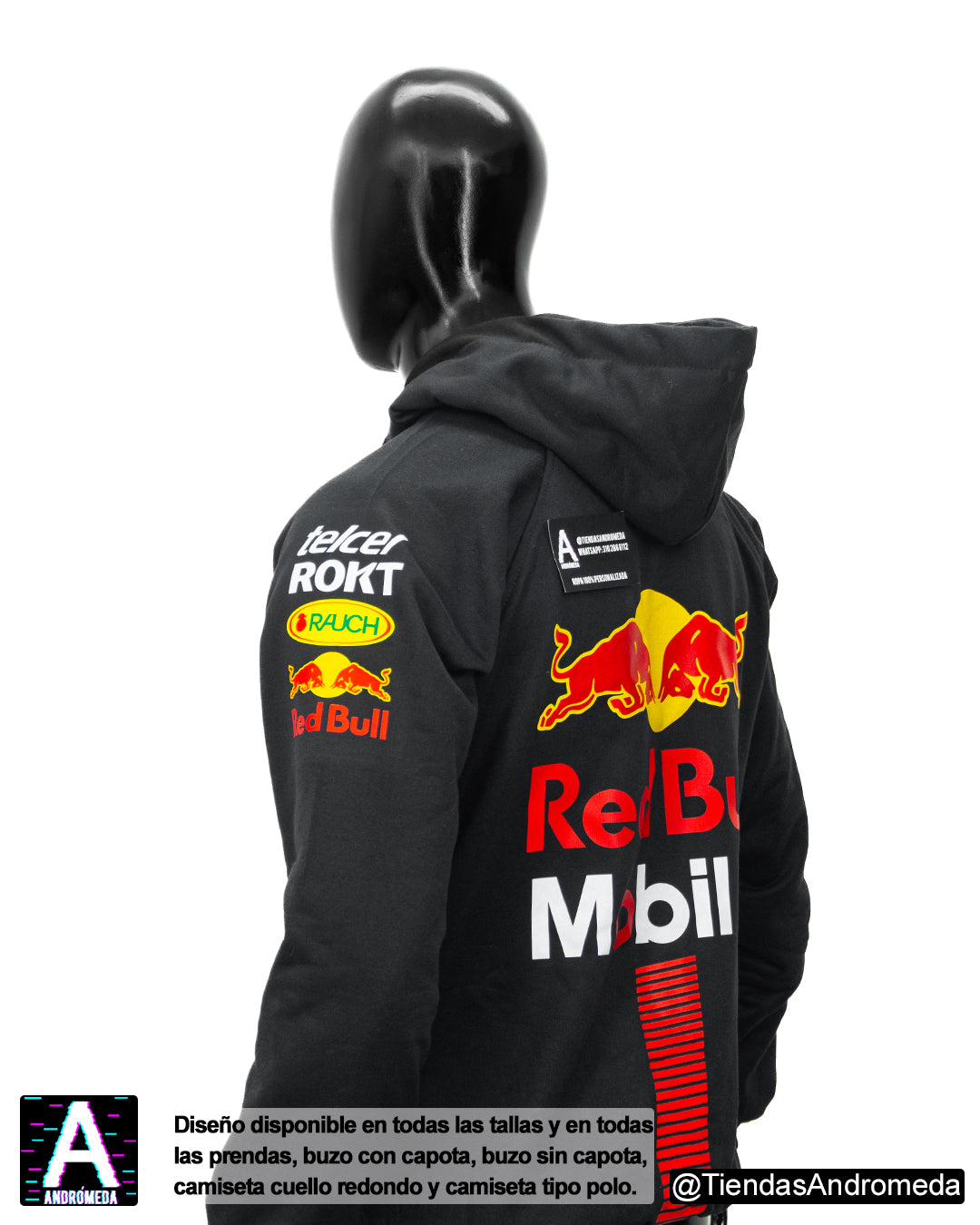 Chaqueta con capota Red Bull F1