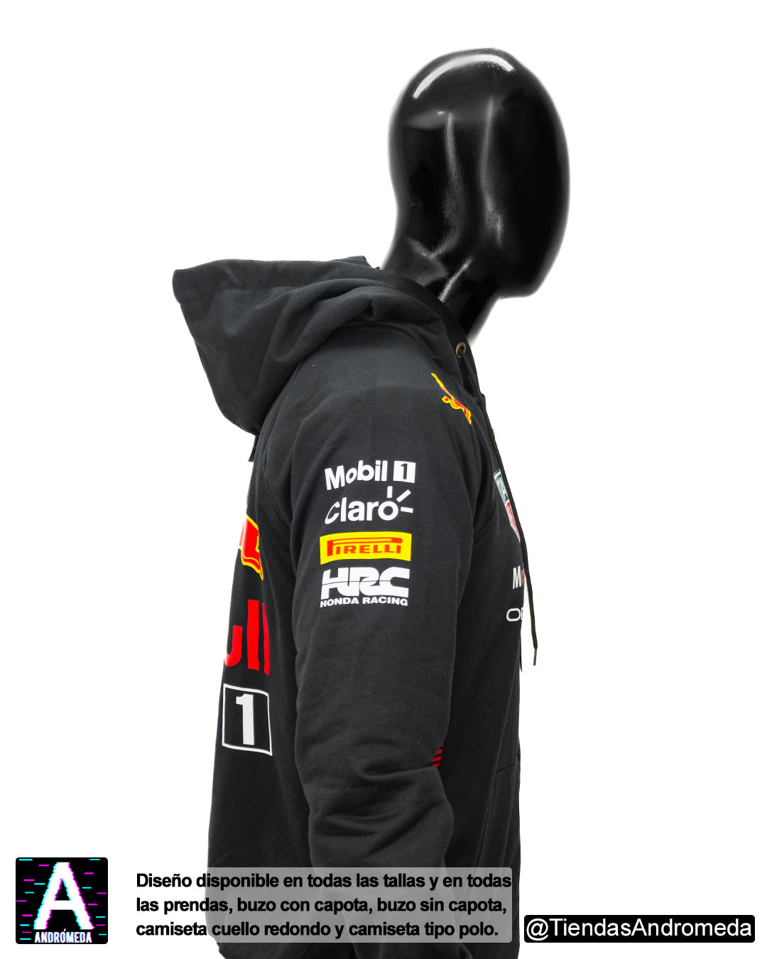 Chaqueta con capota Red Bull F1