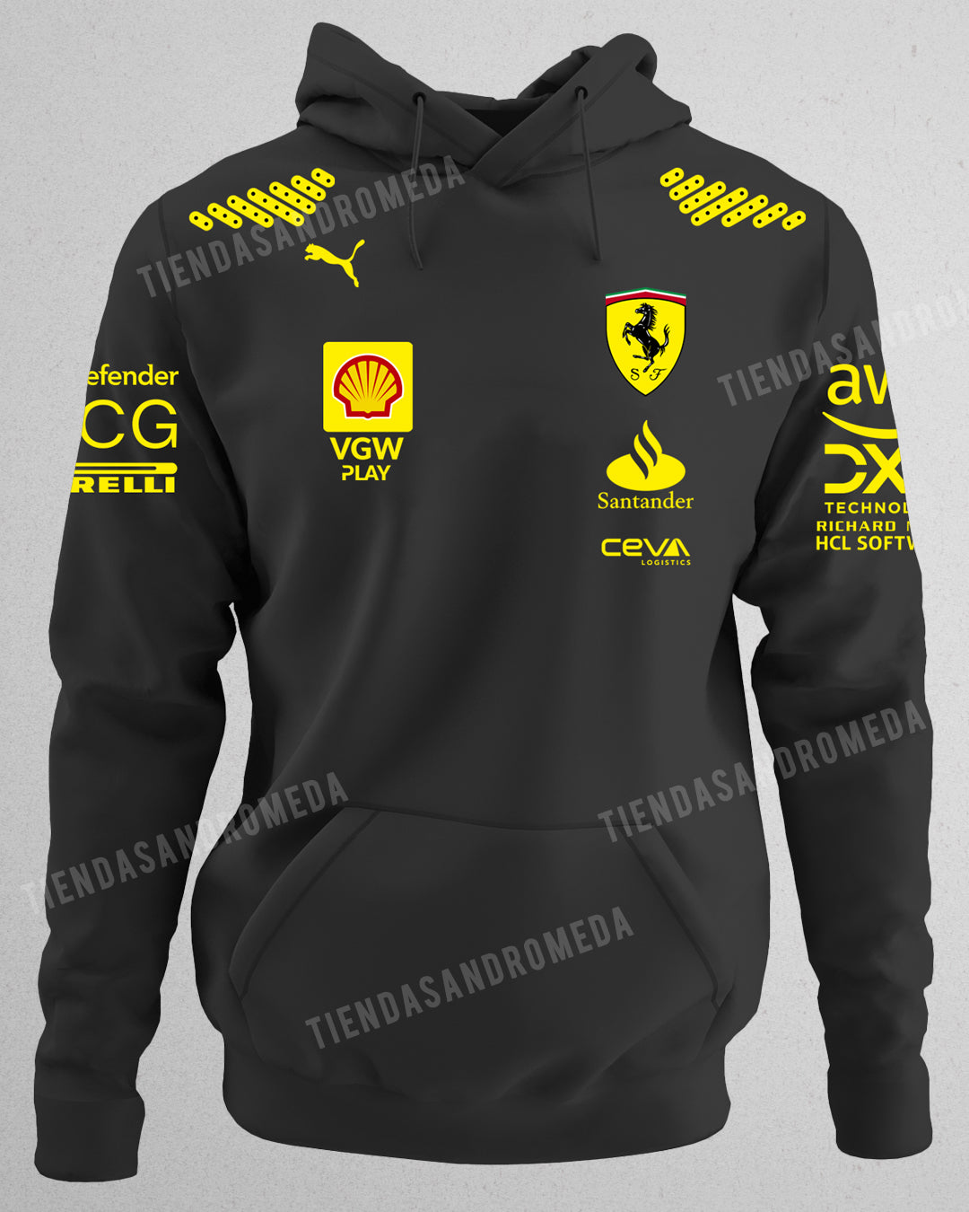 Buzo con capota Ferrari F1