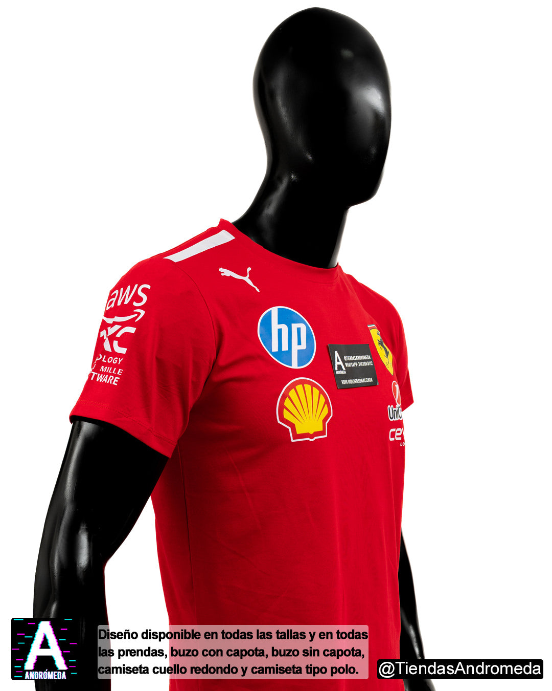 Camiseta Ferrari F1 2025