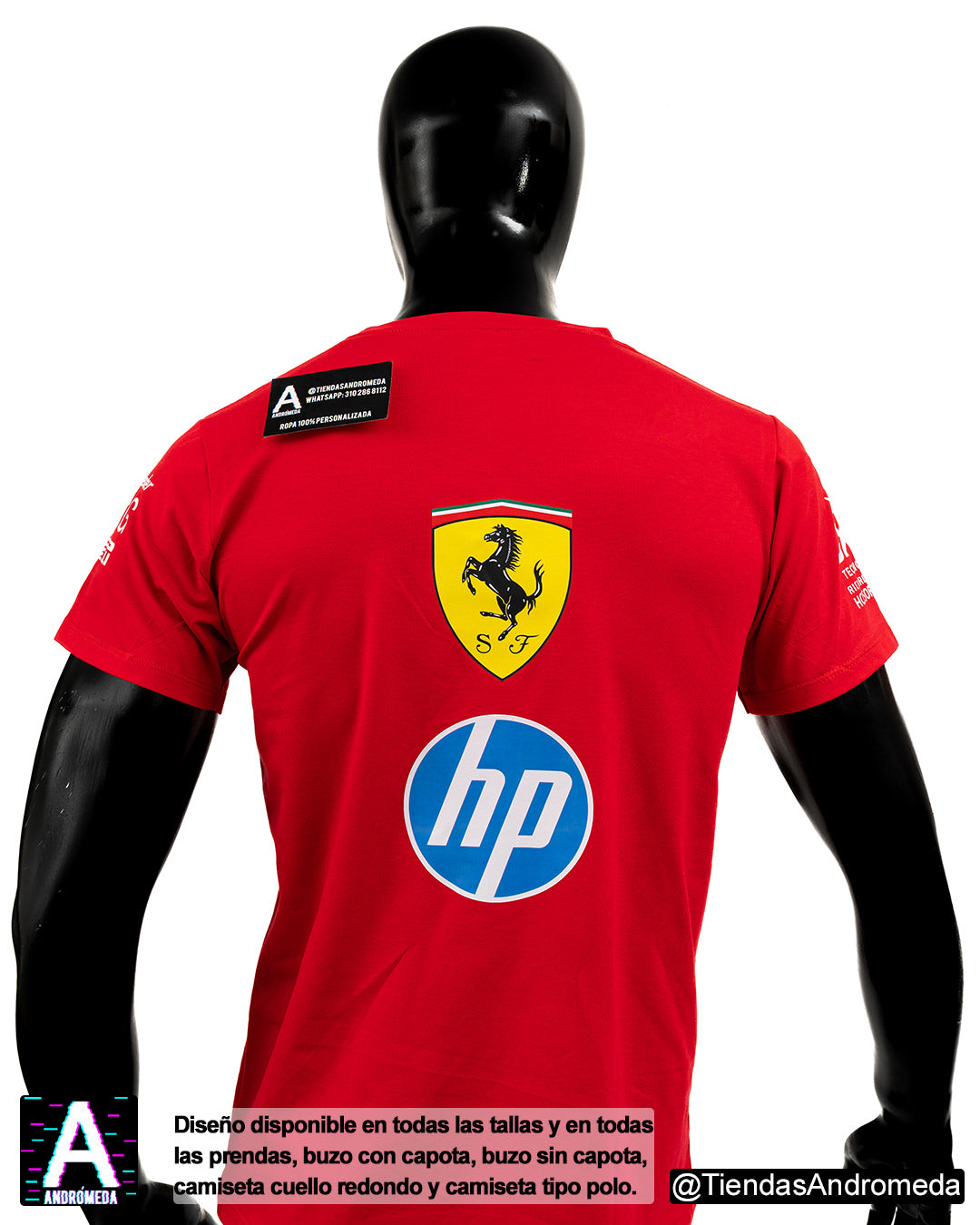 Camiseta Ferrari F1 2025