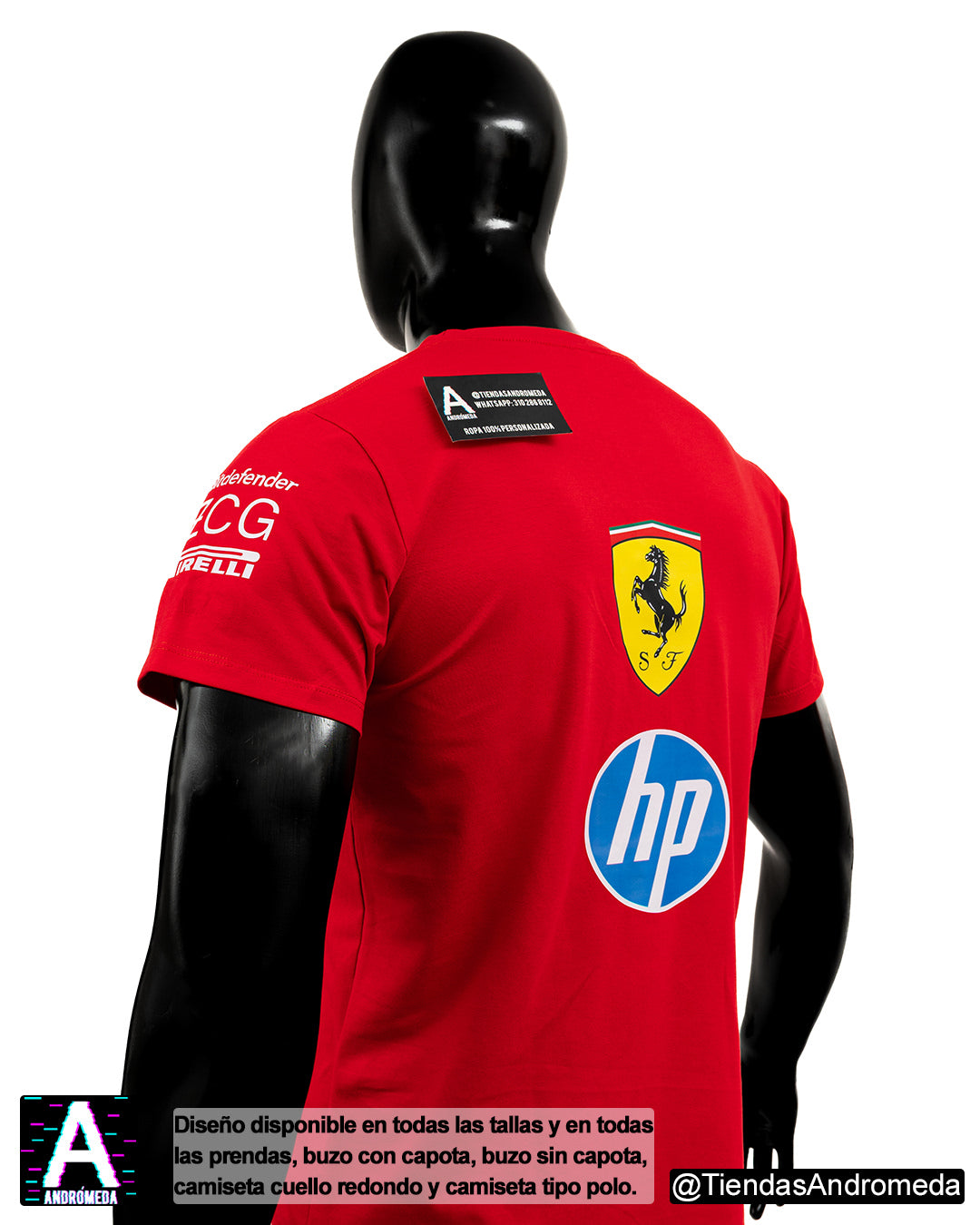 Camiseta Ferrari F1 2025