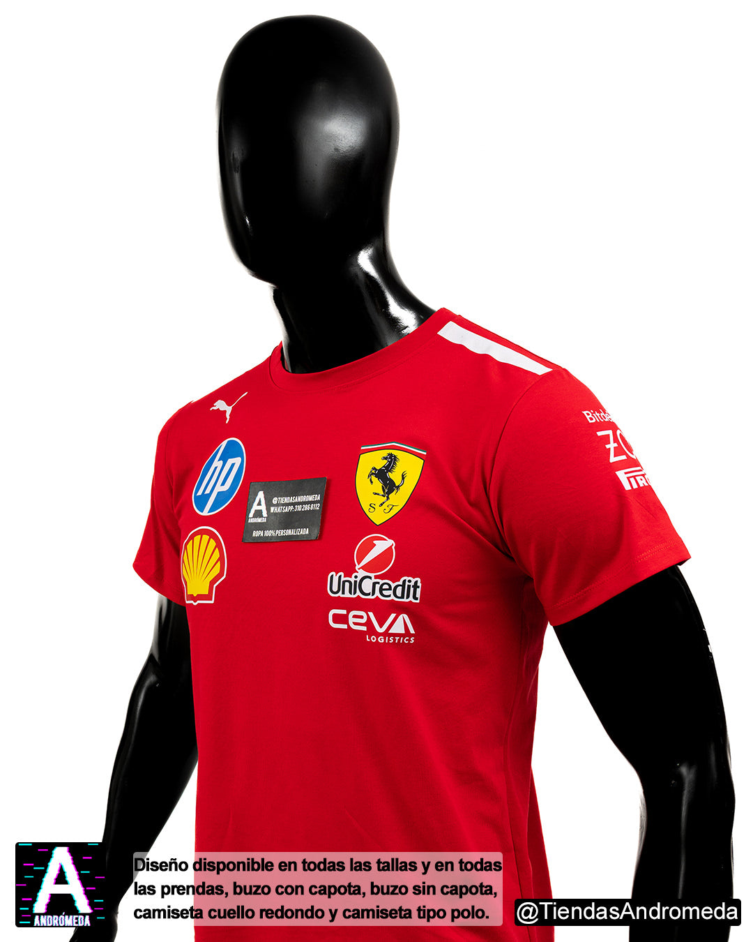 Camiseta Ferrari F1 2025