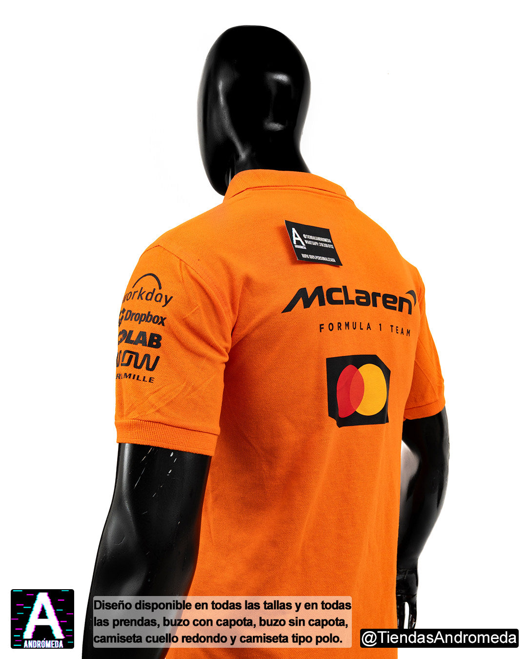 Camiseta tipo Polo McLaren F1 2025