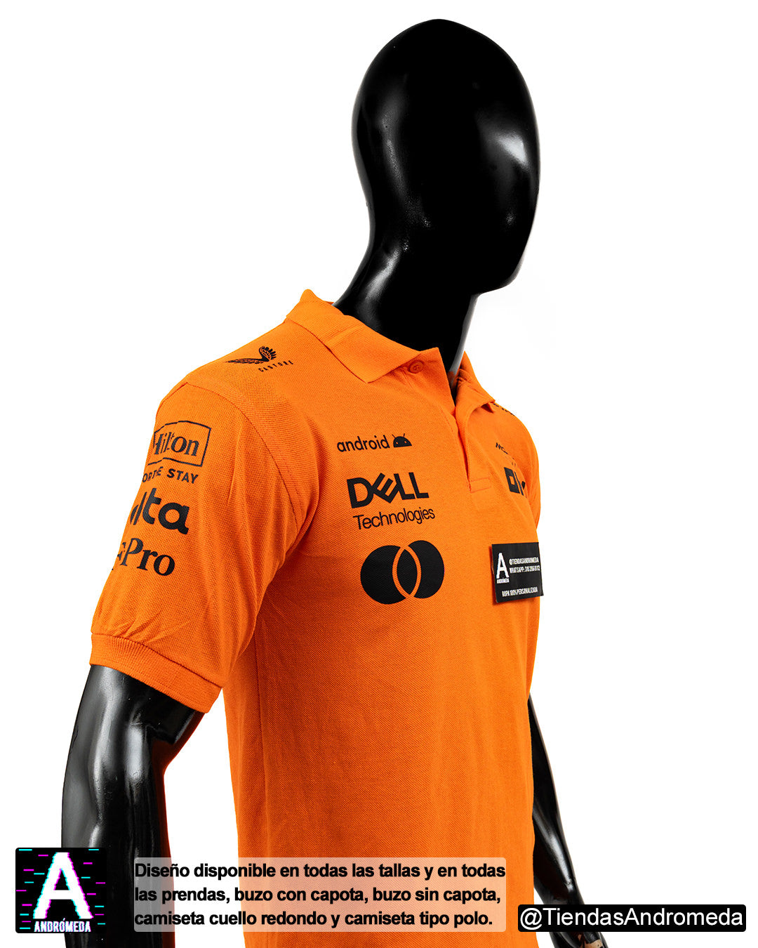 Camiseta tipo Polo McLaren F1 2025