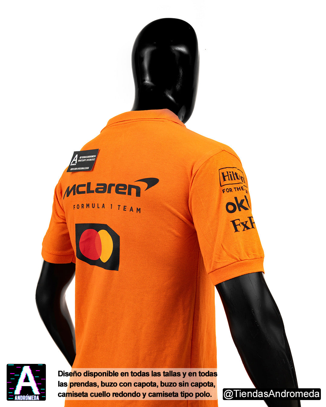 Camiseta tipo Polo McLaren F1 2025