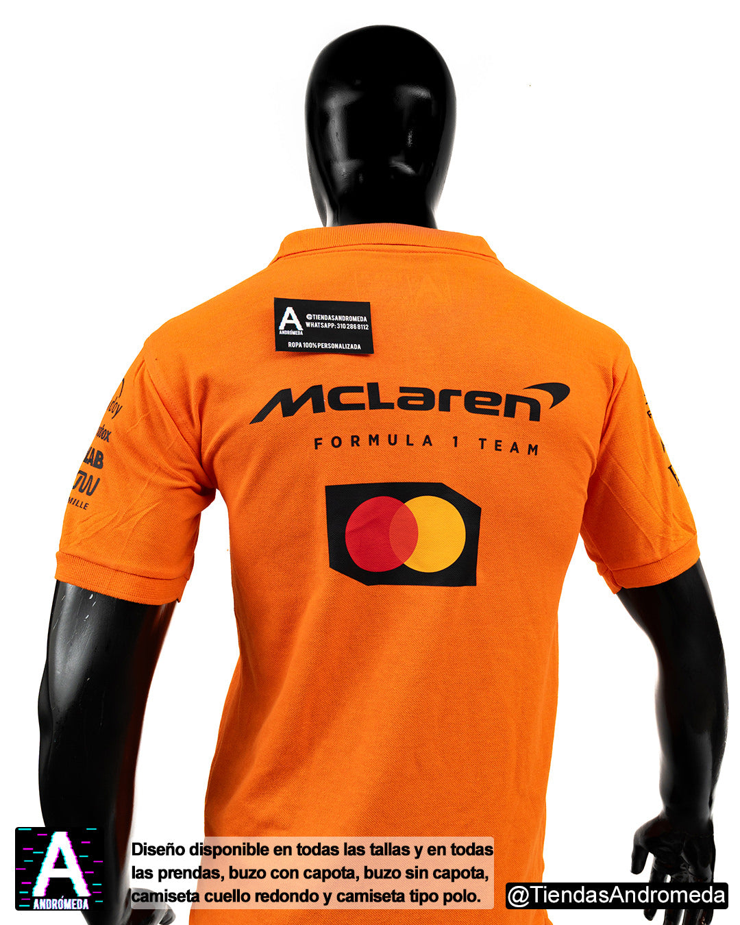 Camiseta tipo Polo McLaren F1 2025