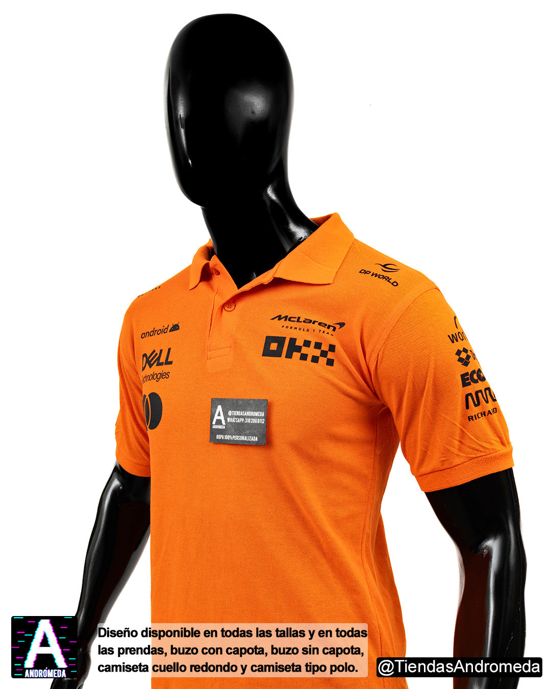 Camiseta tipo Polo McLaren F1 2025