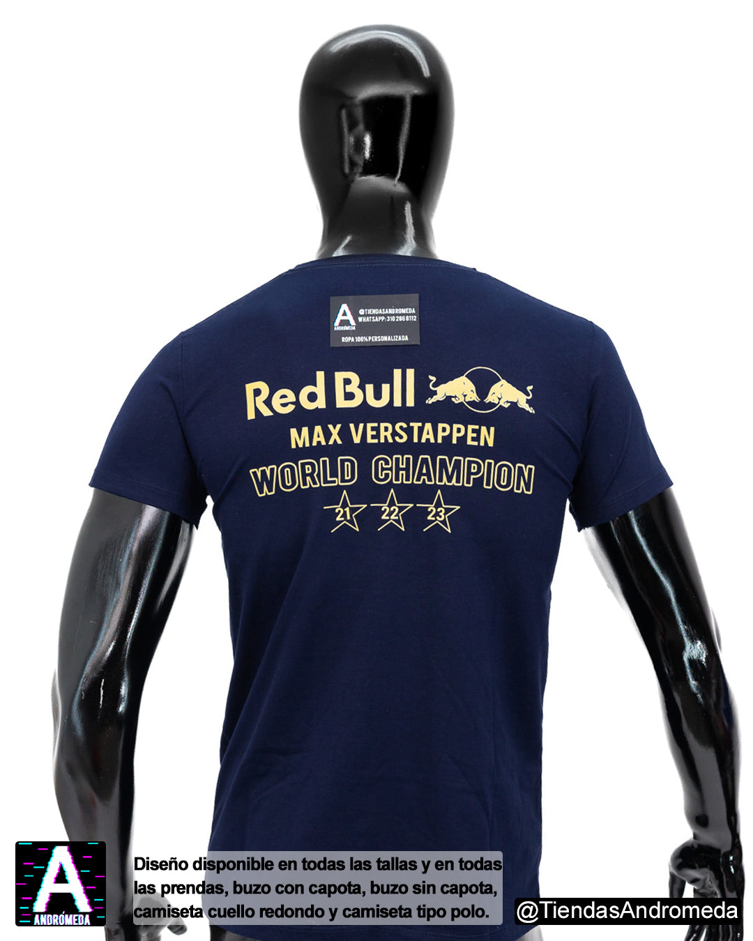 Camsieta Red Bull Max Verstappen F1