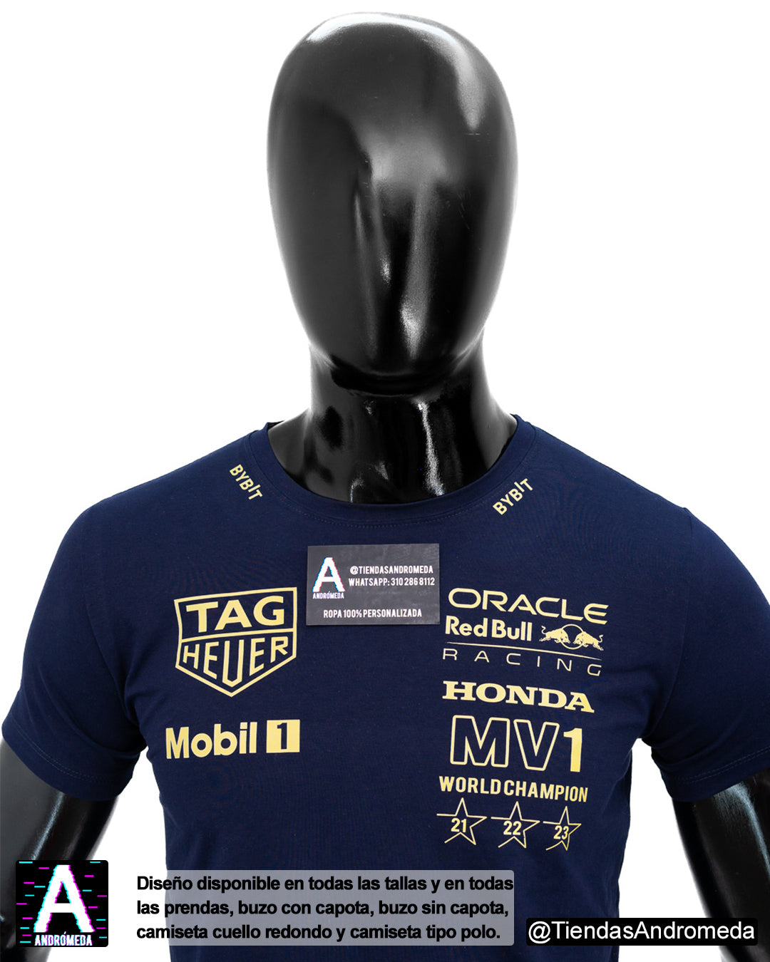 Camsieta Red Bull Max Verstappen F1