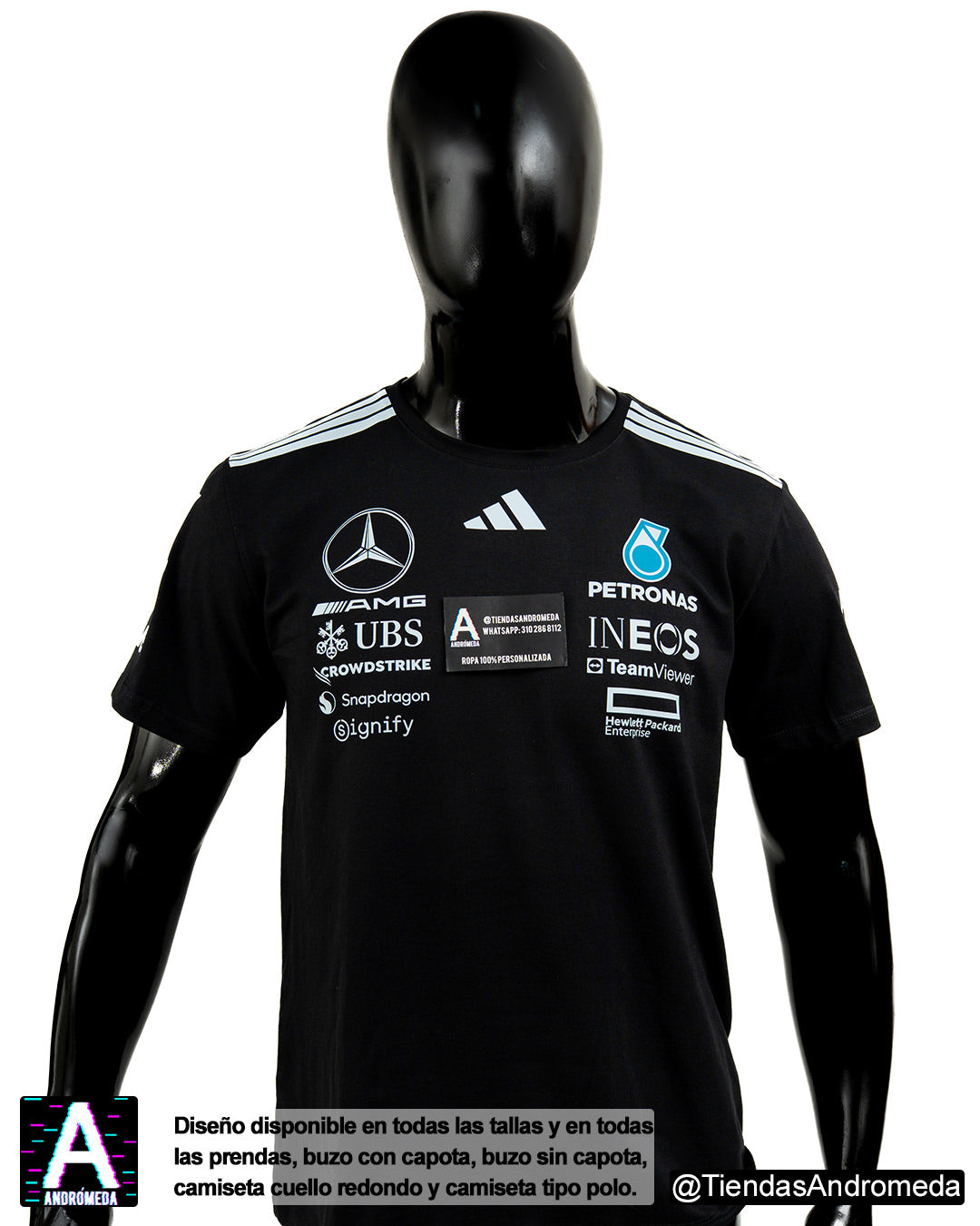 Camiseta Mercedes Benz F1 2025