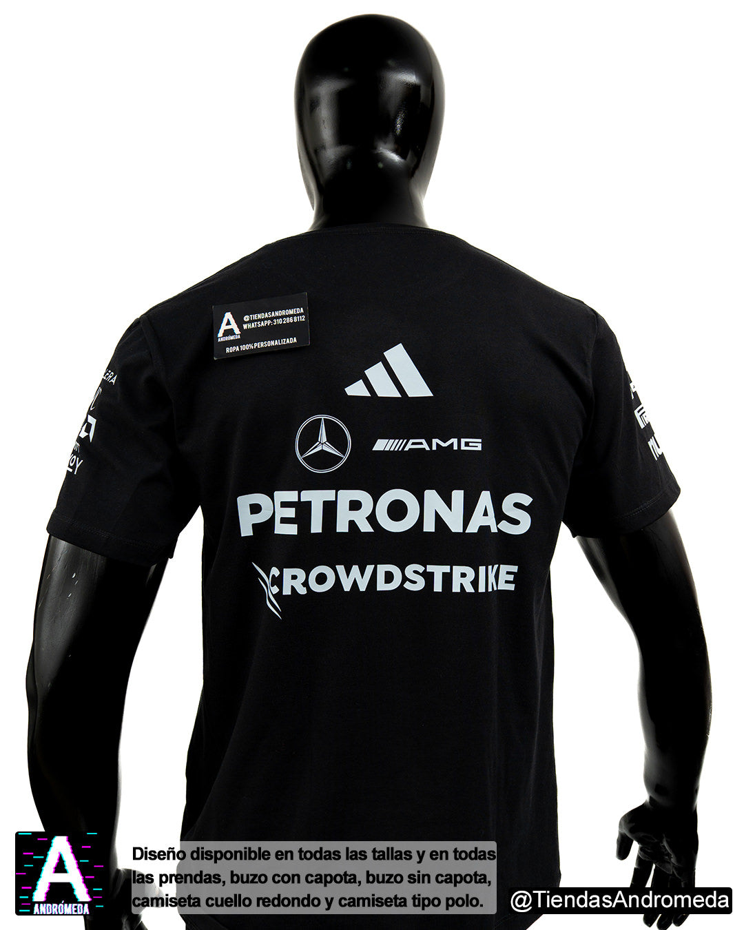 Camiseta Mercedes Benz F1 2025