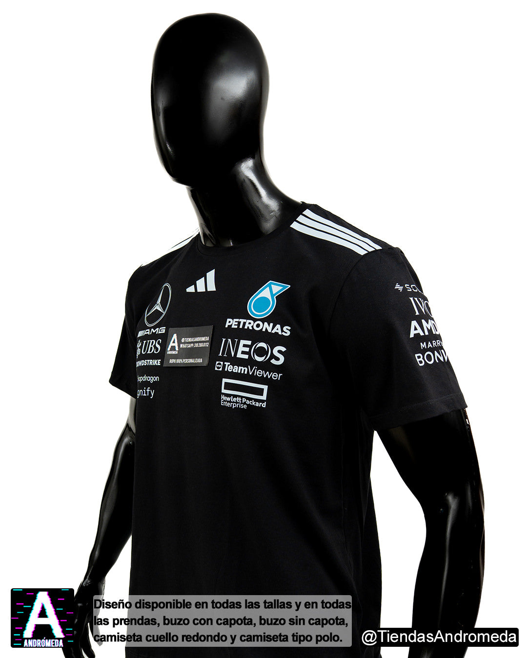 Camiseta Mercedes Benz F1 2025