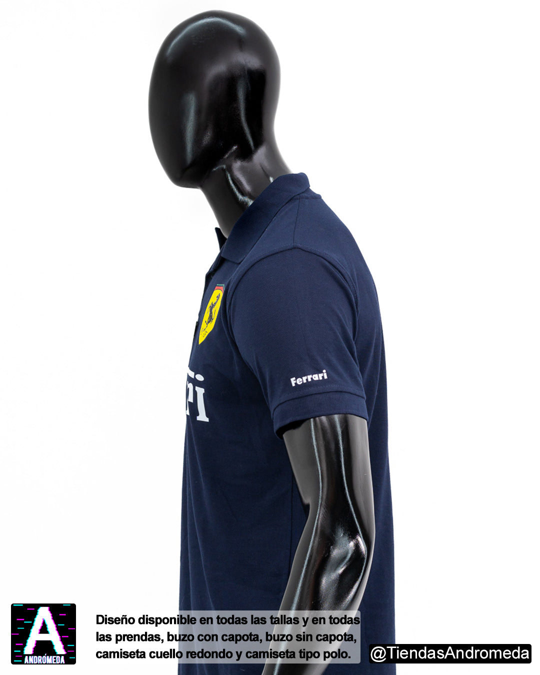 Camiseta tipo polo Ferrari F1