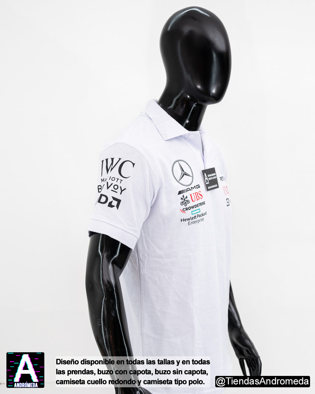 Camiseta tipo polo Mercedes Benz F1