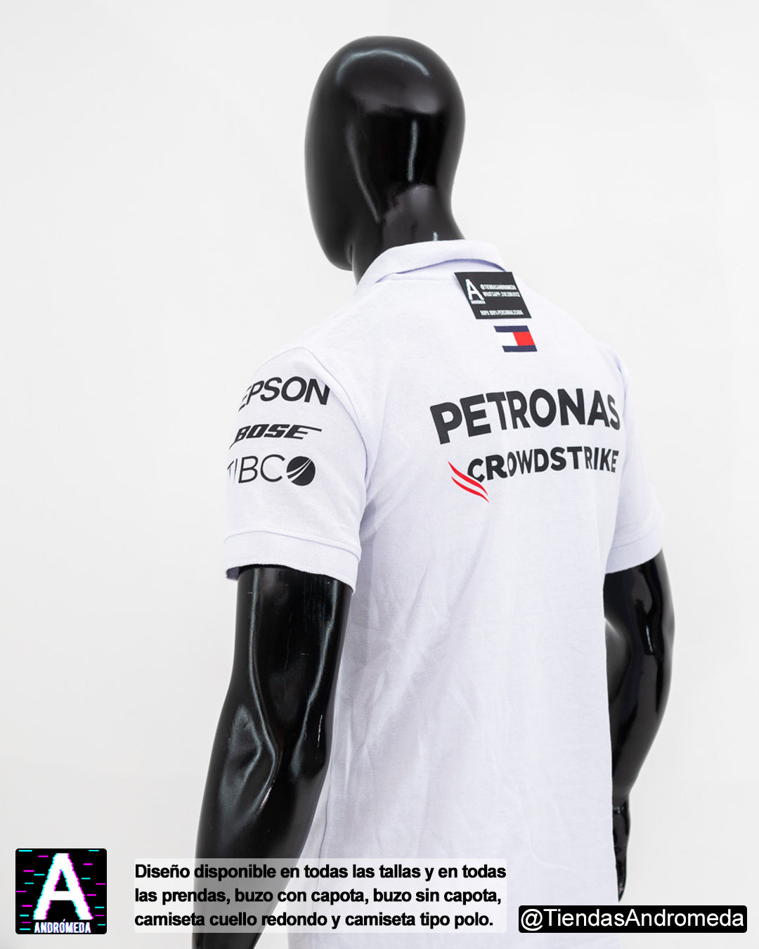 Camiseta tipo polo Mercedes Benz F1