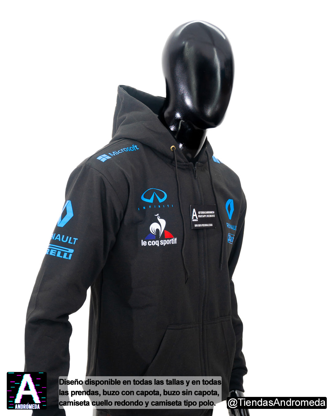 Chaqueta con capota Renault
