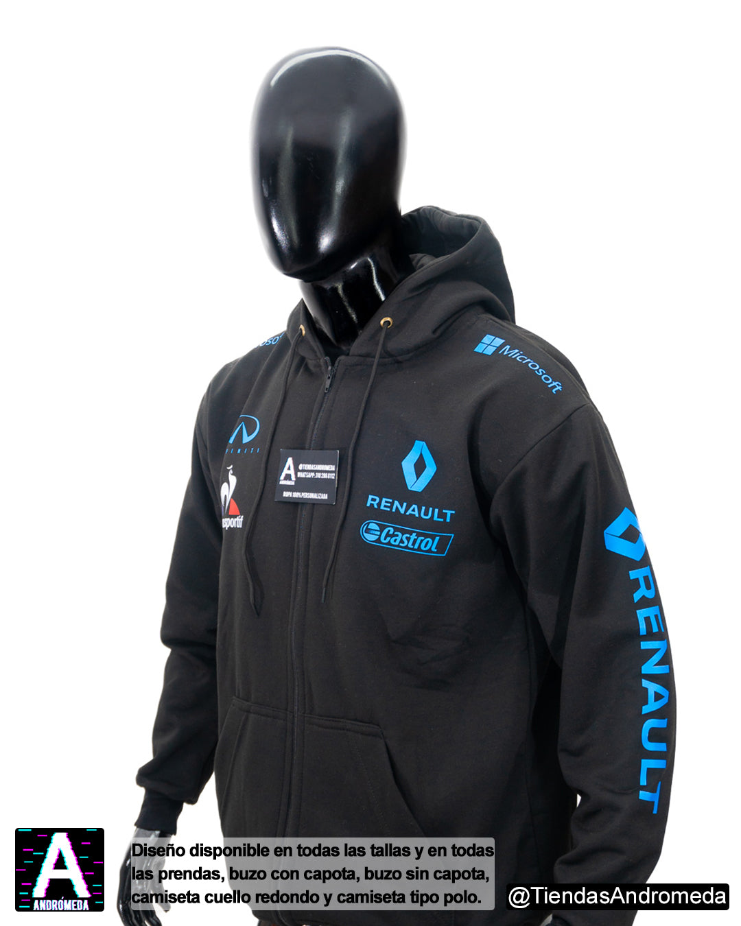 Chaqueta con capota Renault