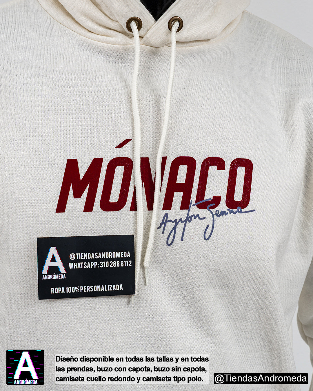 Buzo con capota Ayrton Senna F1