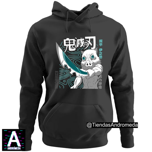 Buzo con capota Demon Slayer