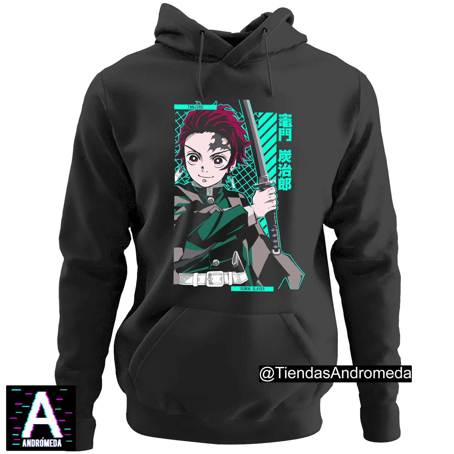 Buzo con capota Demon Slayer