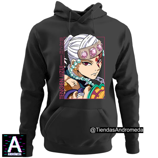 Buzo con capota Demon Slayer