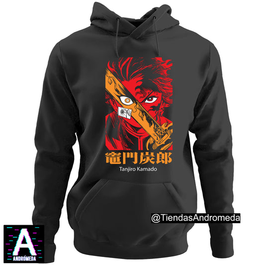 Buzo con capota Demon Slayer