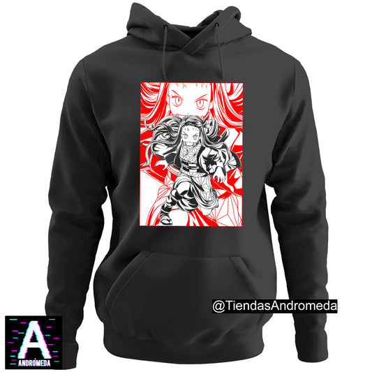 Buzo con capota Demon Slayer