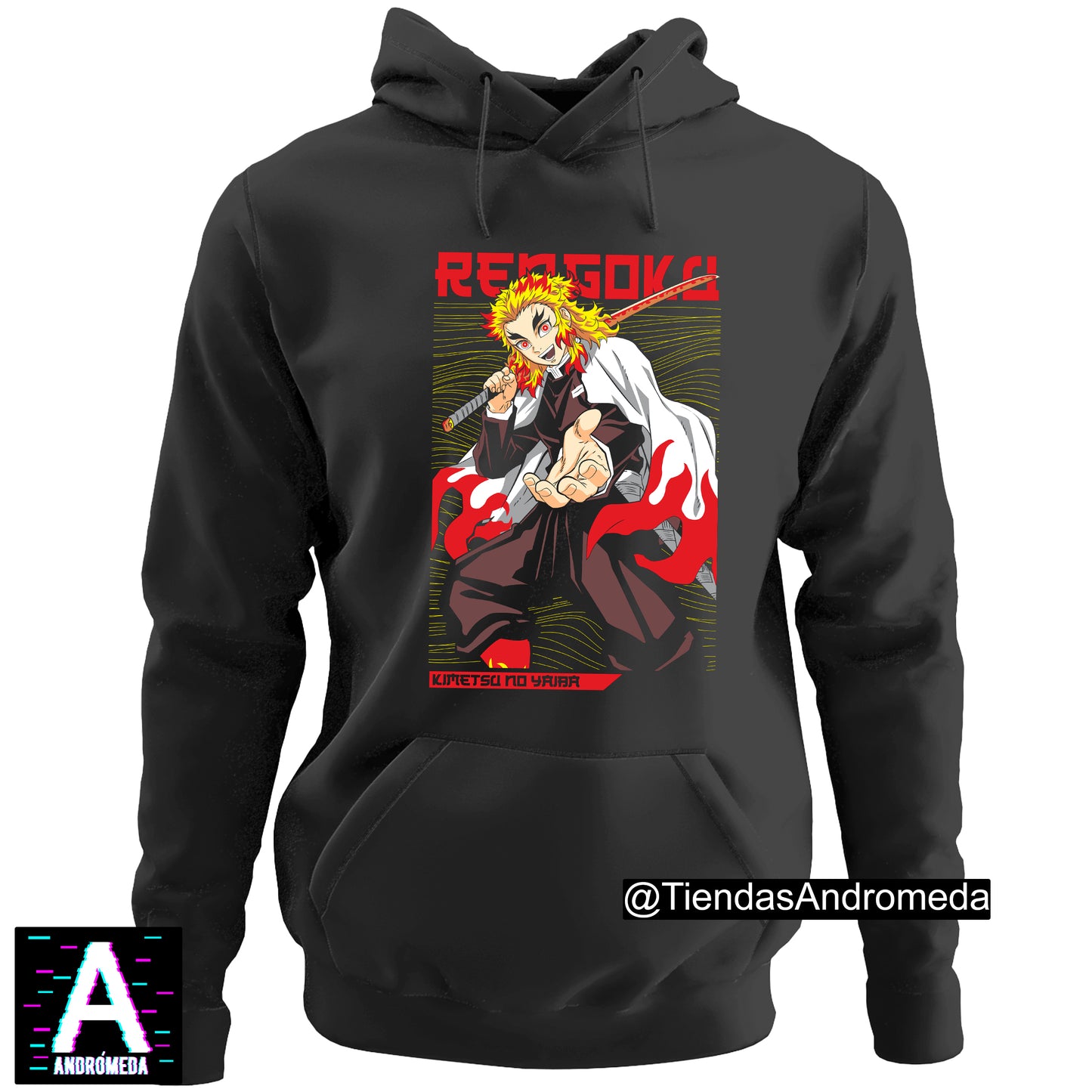 Buzo con capota Demon Slayer