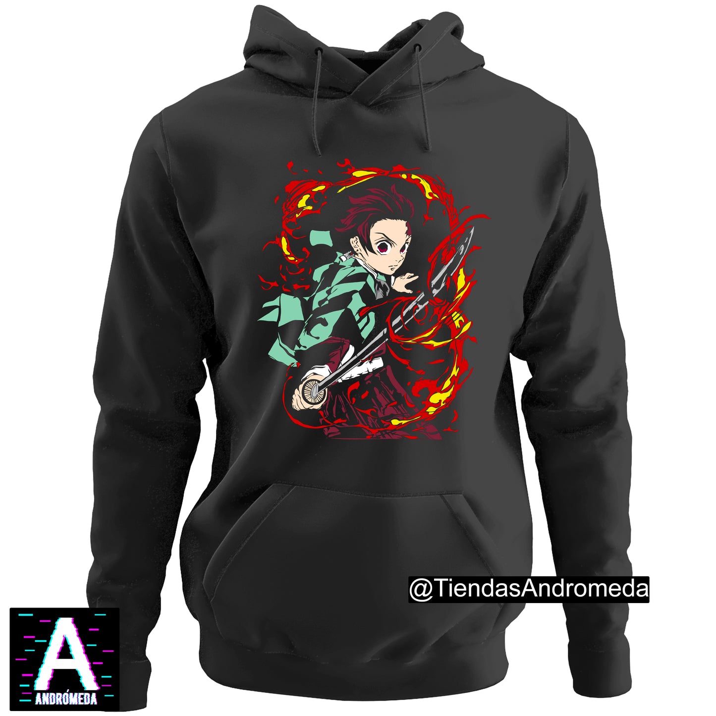 Buzo con capota Demon Slayer