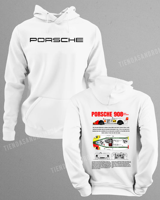 Buzo con capota Porsche 908