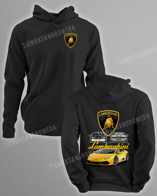 Buzo con capota lamborghini
