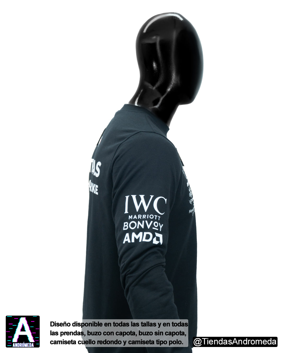 Buzo cuello redondo Mercedes Benz F1