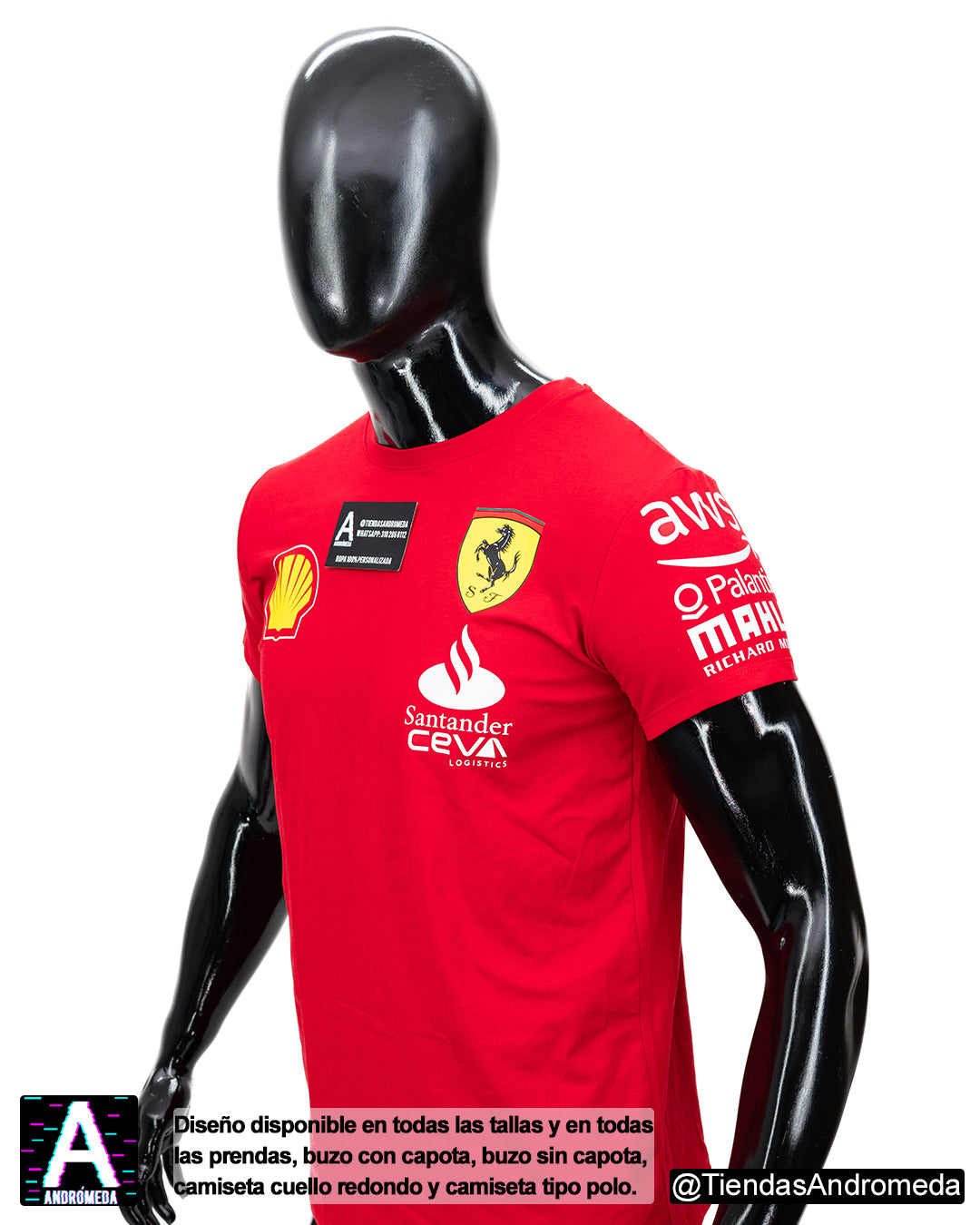 Camiseta Ferrari F1