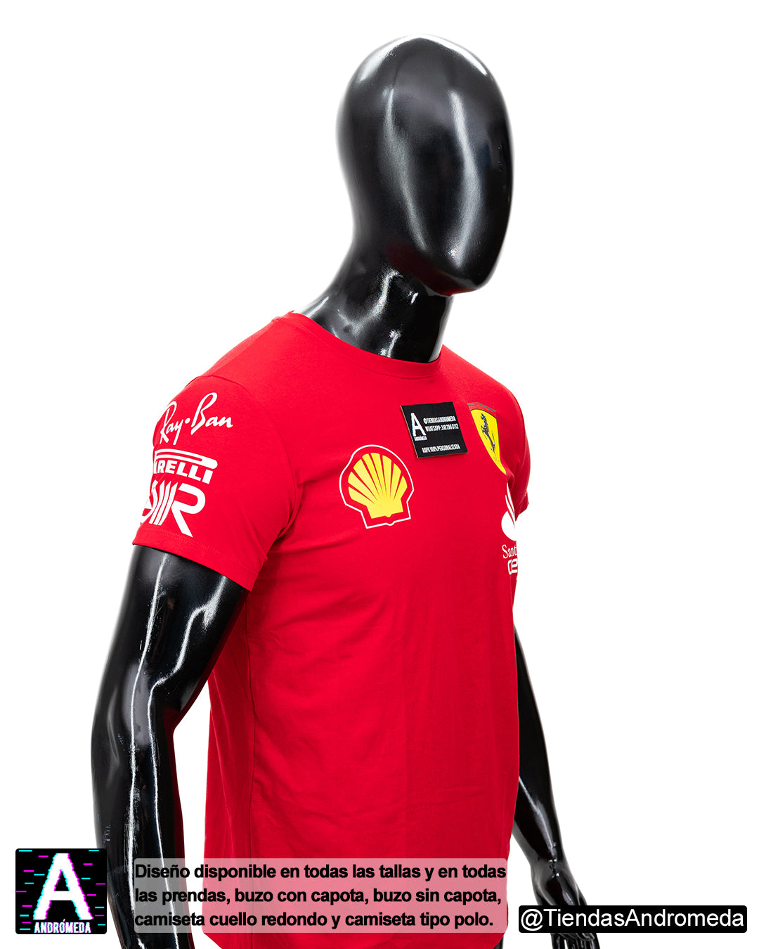 Camiseta Ferrari F1