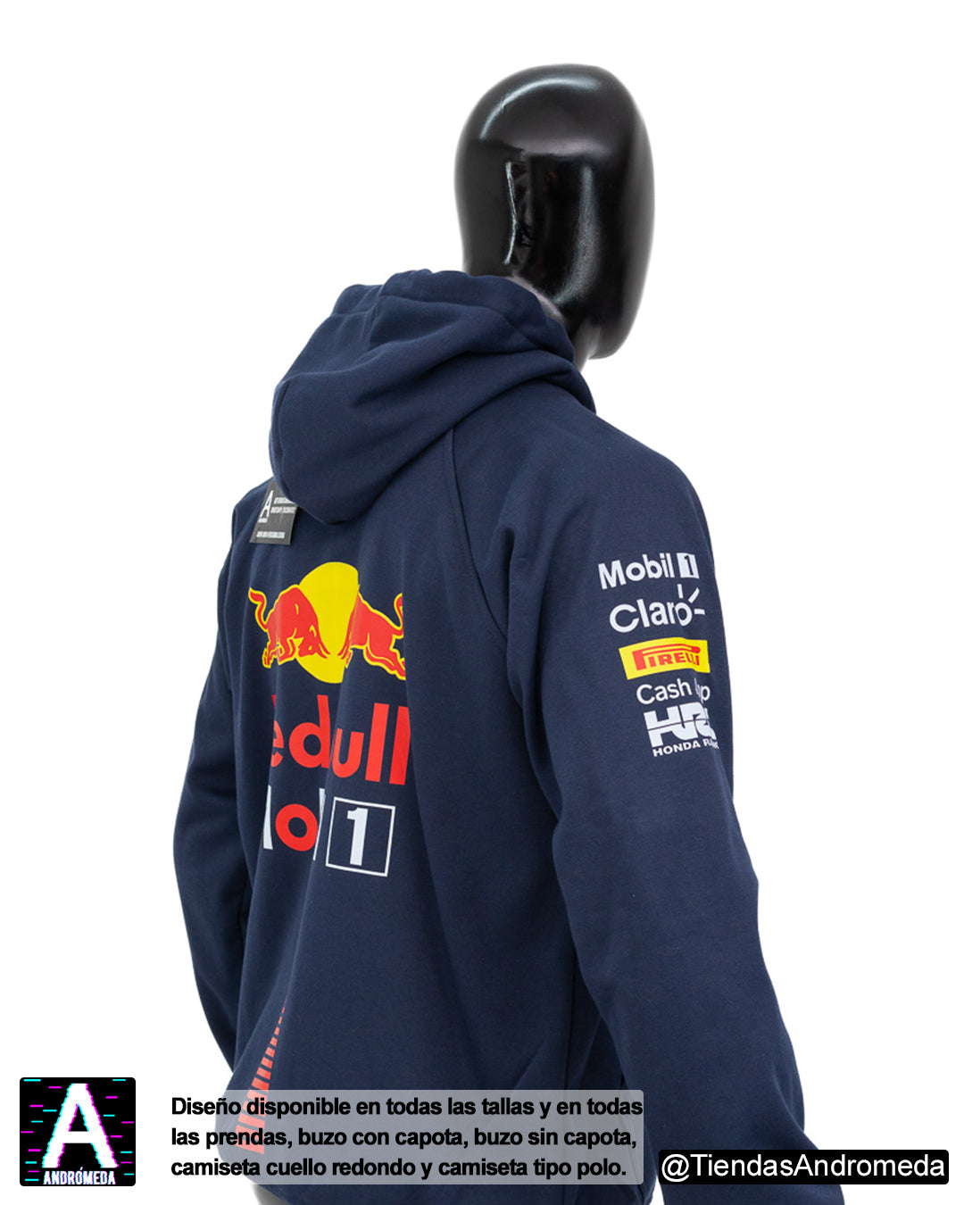 Chaqueta con capota Red Bull F1