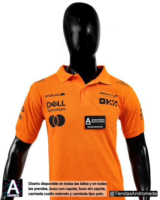Camiseta tipo Polo McLaren F1 2025